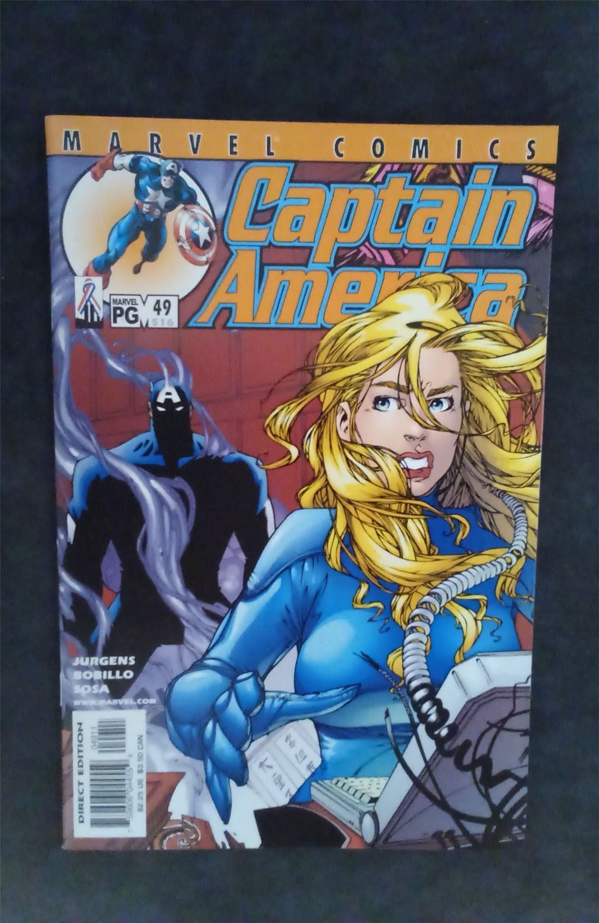 Captain America #49 2002 marvel Comic Book