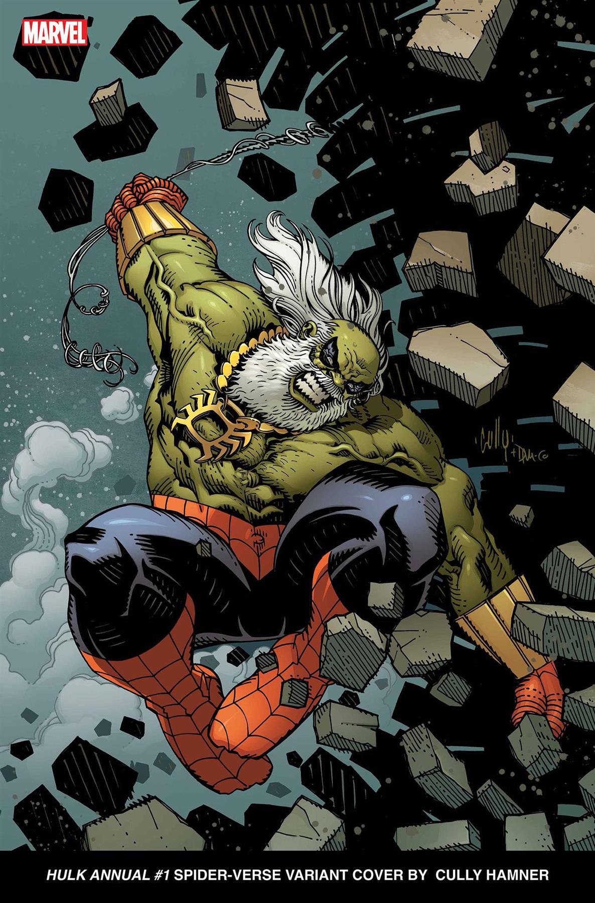Hulk Annual #1 Hamner Spider-verse Var () Marvel Prh Comic Book 2023