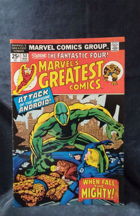 Marvel&#039;s Greatest Comics #53 1974 Marvel Comics Comic Book
