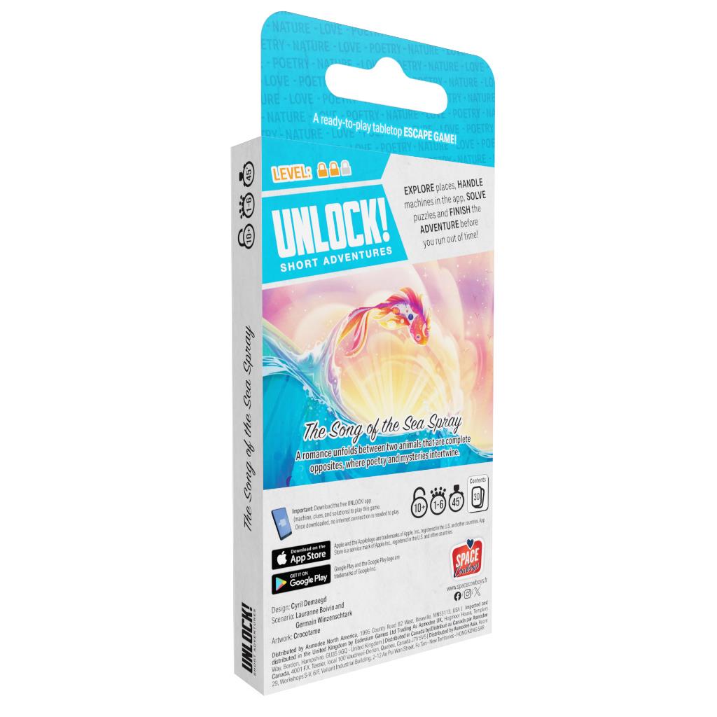 UNLOCK! Short: The Song of the Sea Spray By Space Cowboys Board Game