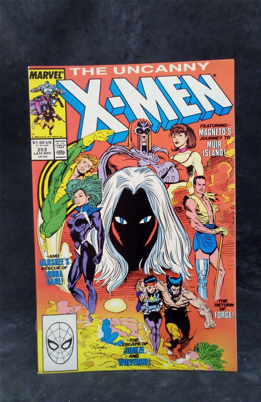 The Uncanny X-Men #253 1989 Marvel Comics Comic Book
