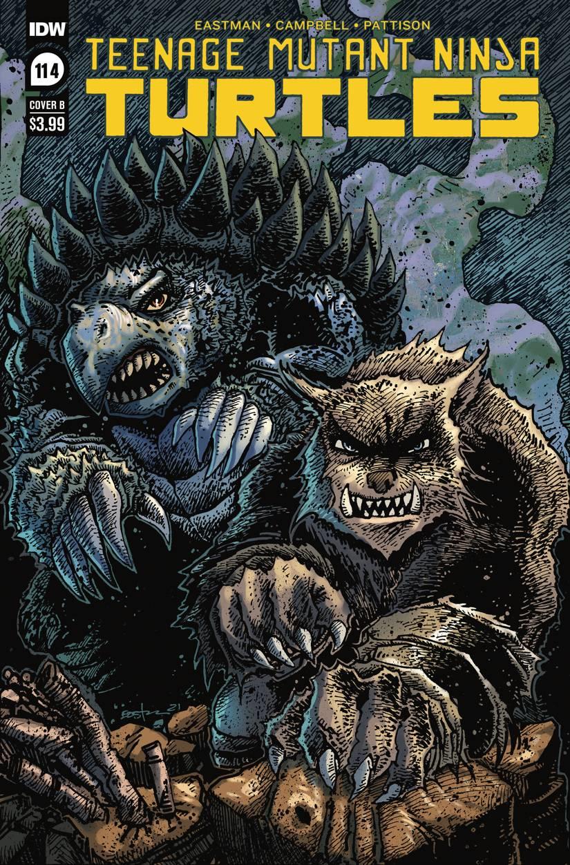 Tmnt Ongoing #114 Cvr B Eastman Idw Publishing Comic Book