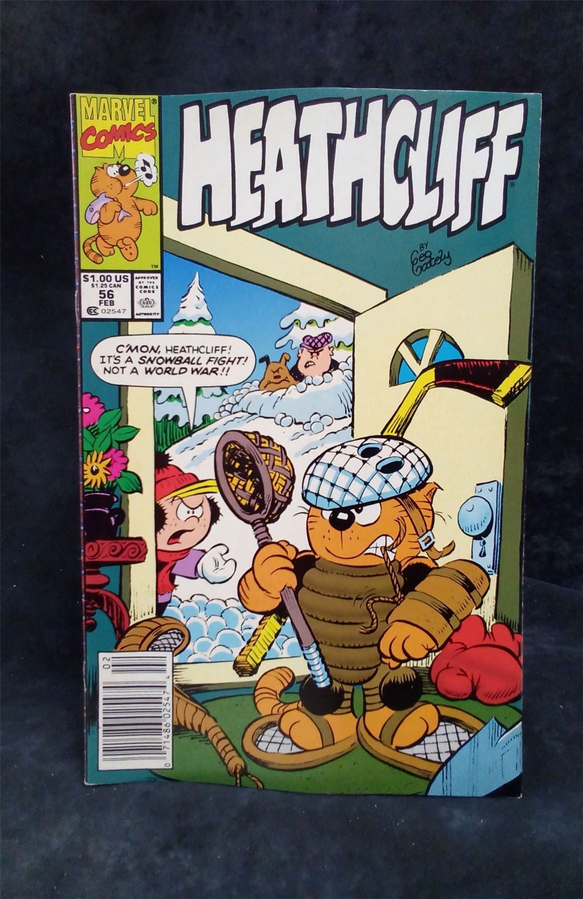 Heathcliff #56 1991 Marvel Comics Comic Book