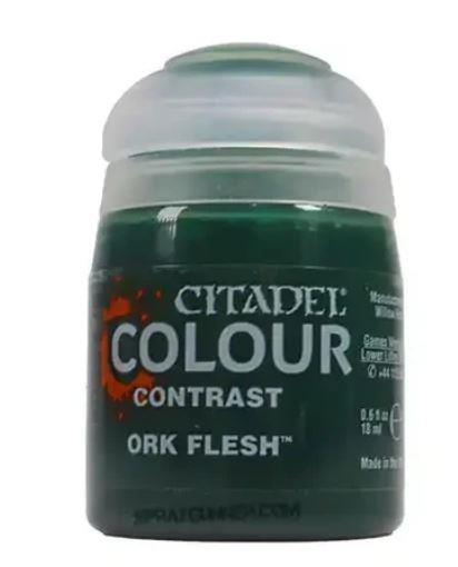 Citadel Colour Contrast: Ork Flesh 29-22 (18ML) by Games Workshop
