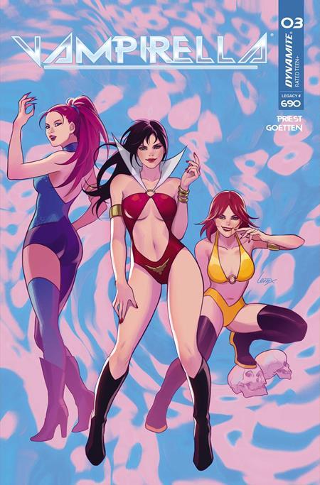 Vampirella (2026) #3 Cvr M Leirix Li K-pop Homage Var DYNAMITE Entertainment Comic Book
