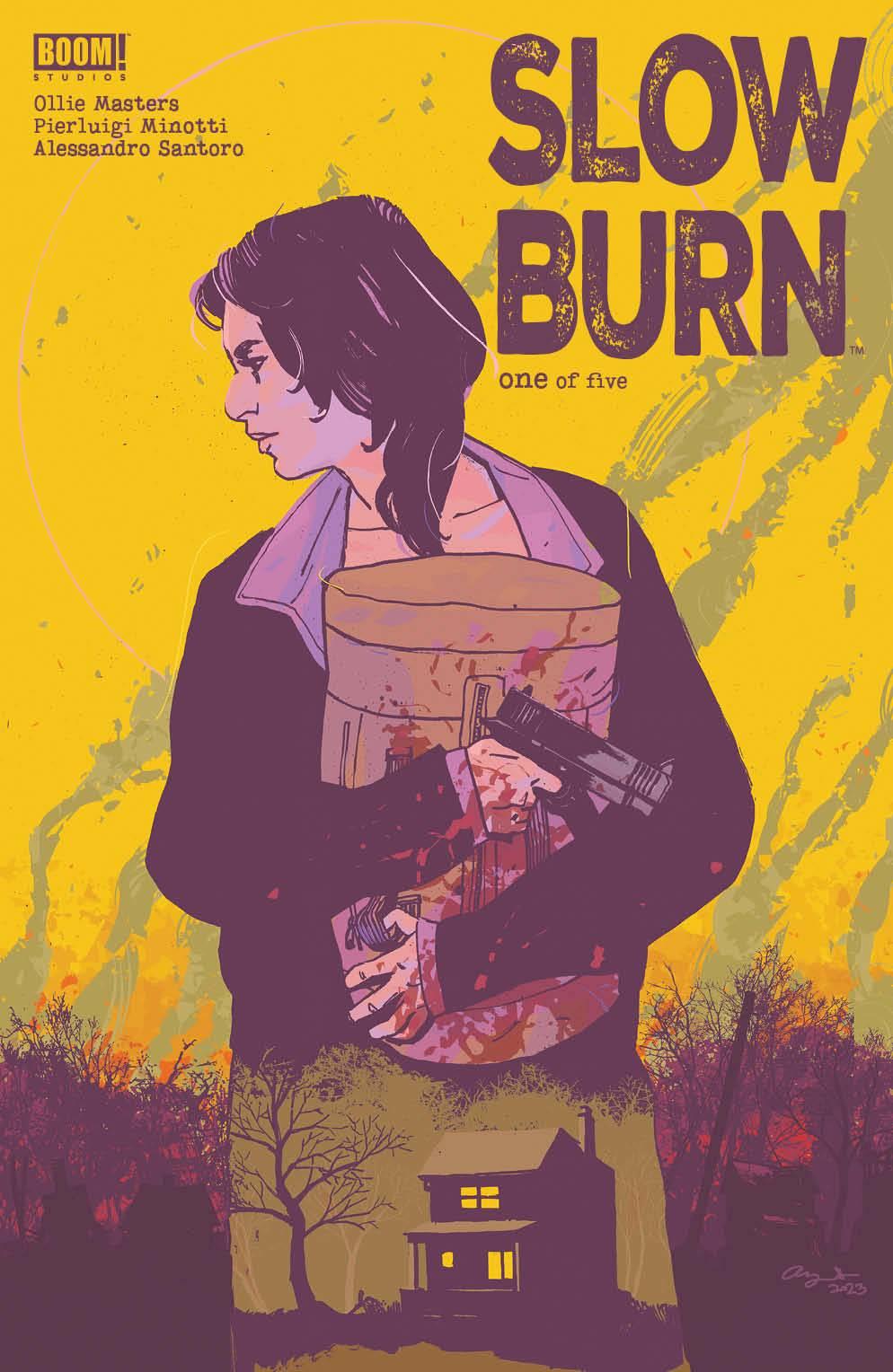 Slow Burn #1 (of 5) Cvr B Var Azaceta Boom! Studios Comic Book