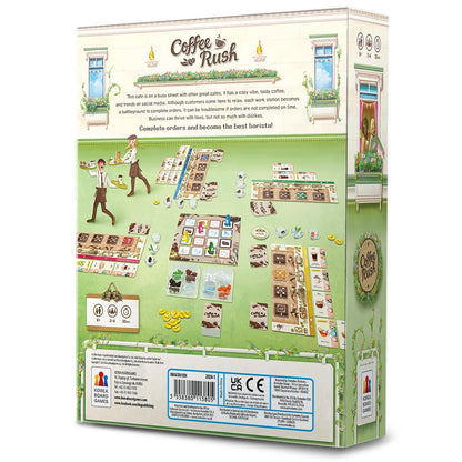 Coffee Rush: The Base Game By Korea Board Games
