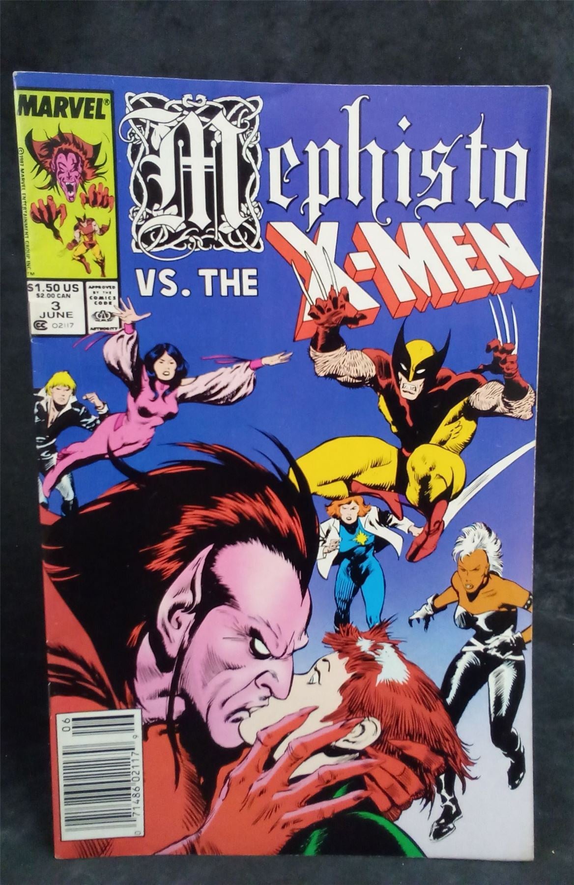 Mephisto Vs. ... #3 1987 Marvel Comics Comic Book