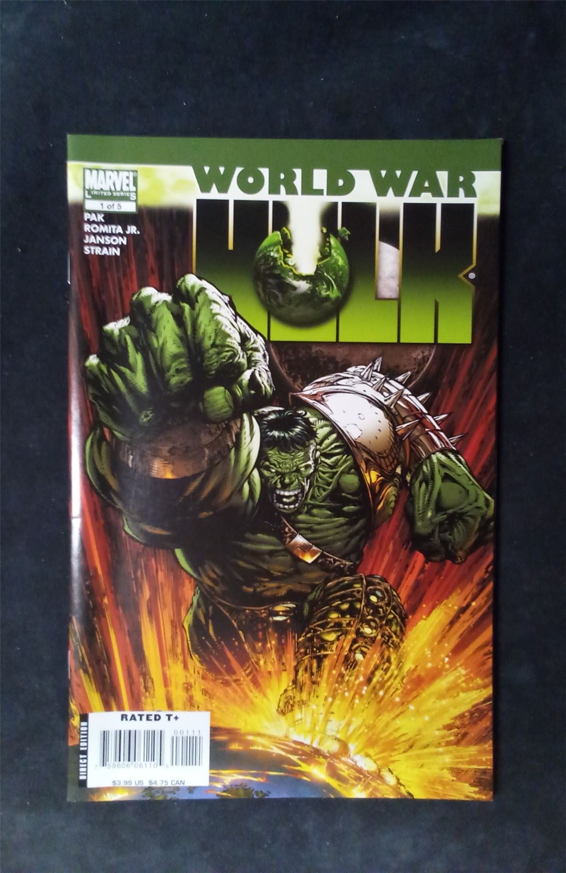 World War Hulk #1 2007 marvel Comic Book