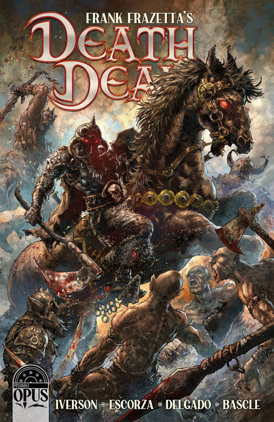Frank Frazetta Death Dealer #7 Cvr C 5 Copy Incv Quah (Cvr C 5 Copy Incv Quah) Opus Comics Comic Book 2022