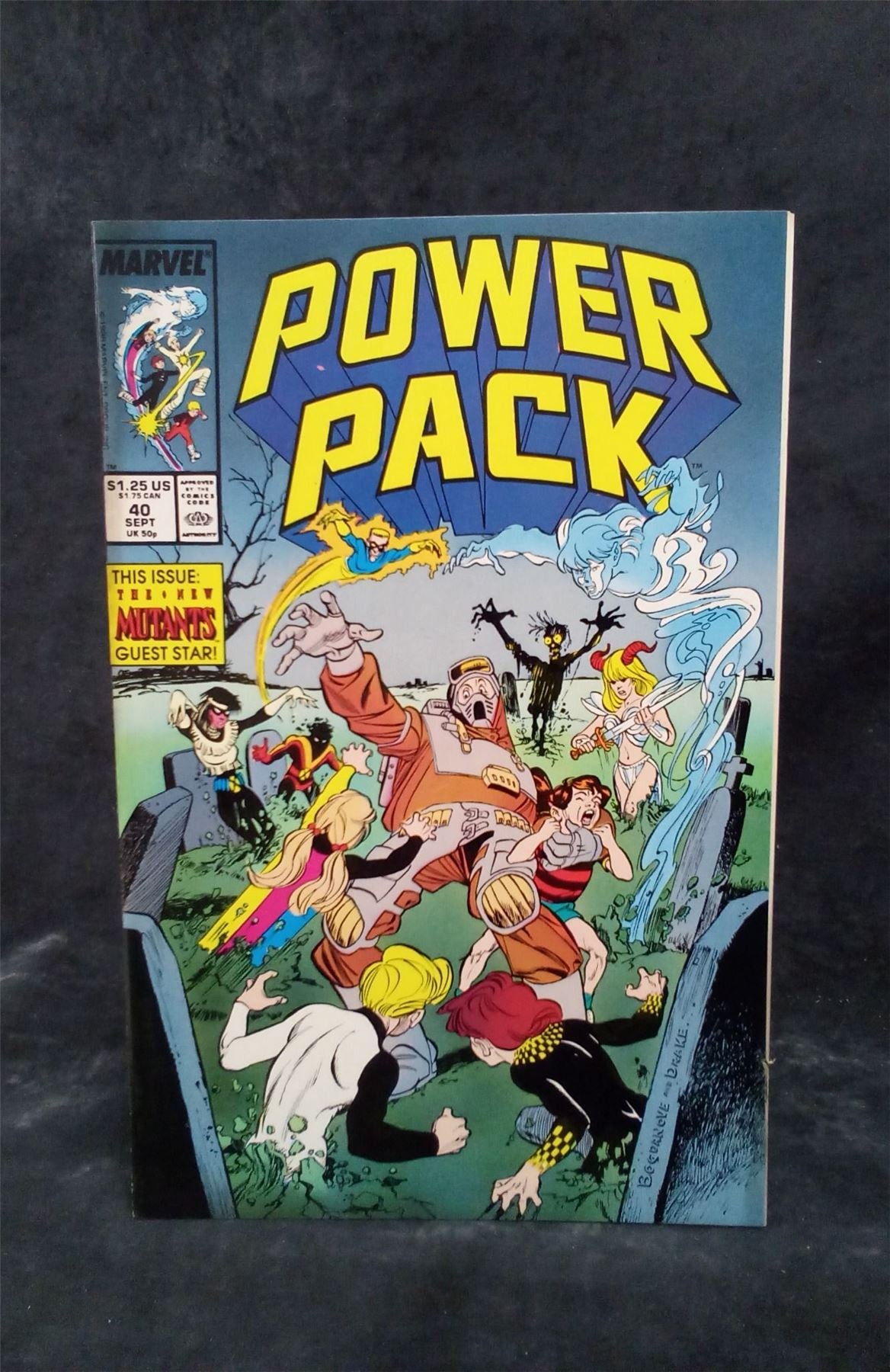 Power Pack #40 1988 Marvel Comics Comic Book