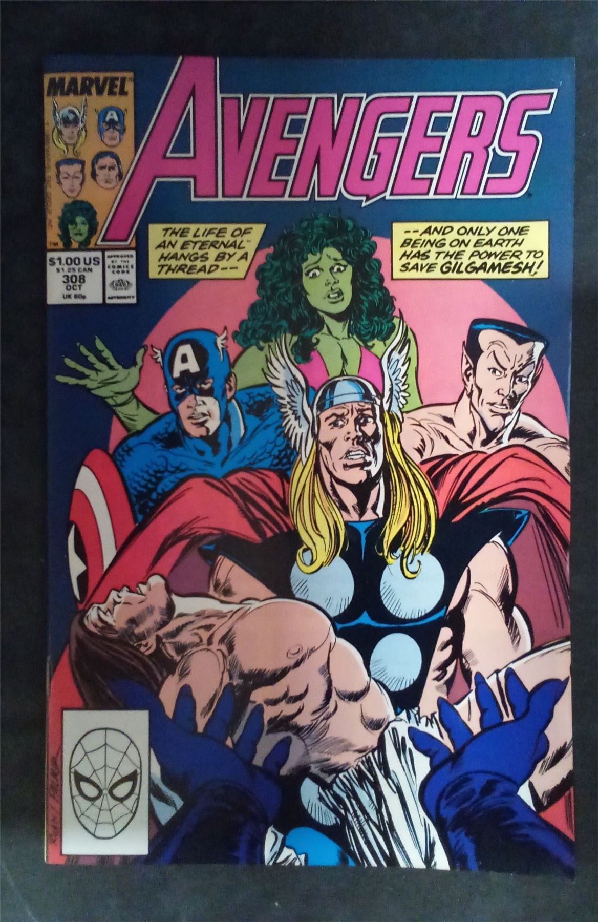 The Avengers #308 1989 Marvel Comics Comic Book