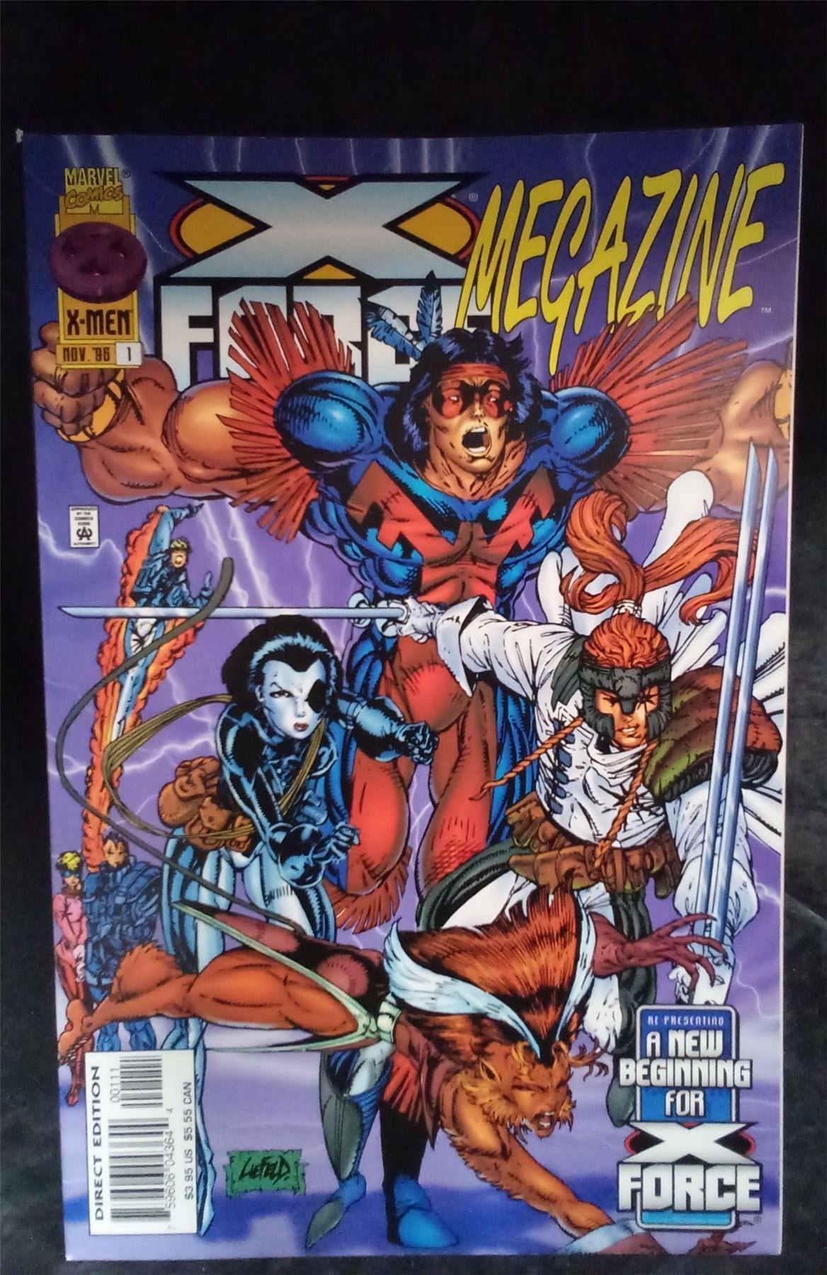 X-Force: Megazine #1 1996 Marvel Comics Comic Book