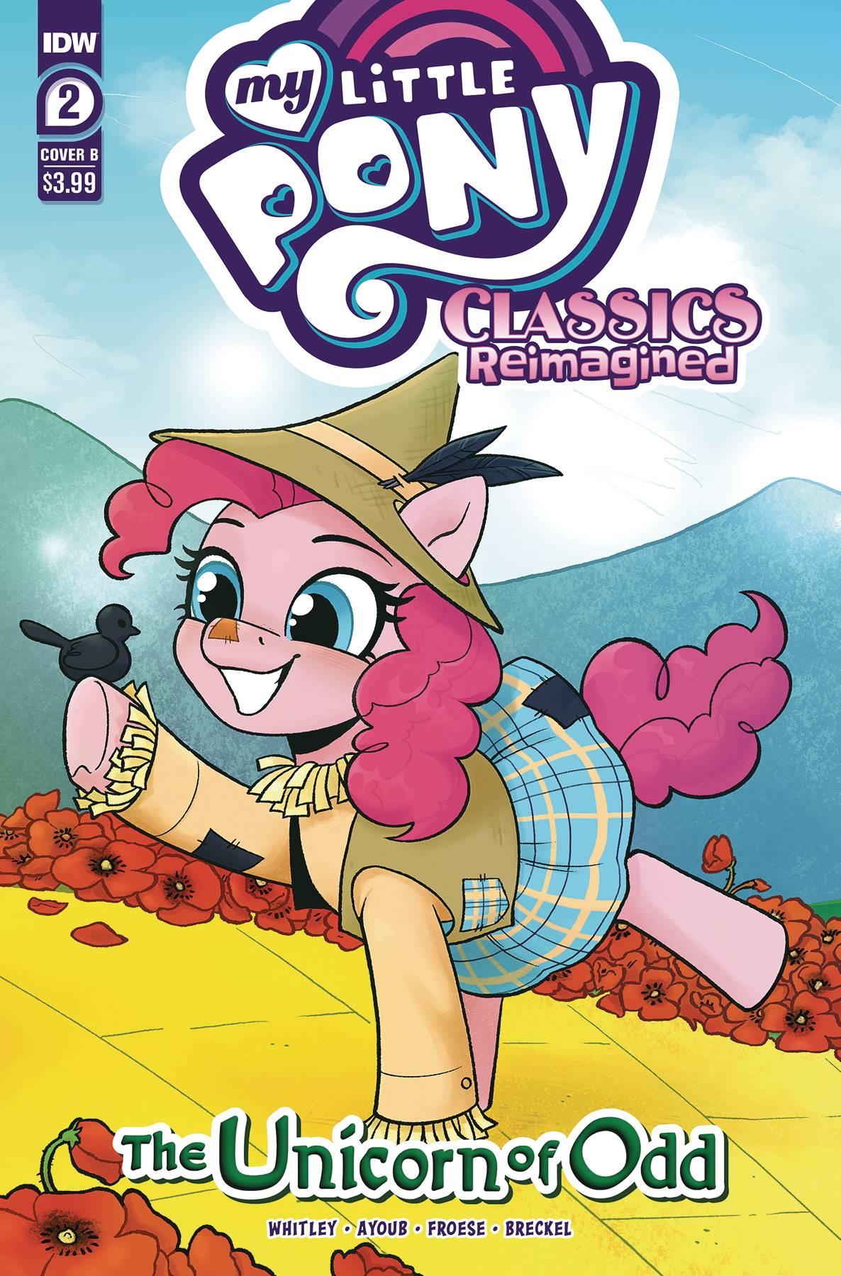 Mlp Classics Reimagined Unicorn Of Odd #2 Cvr B Easter Idw-prh Comic Book