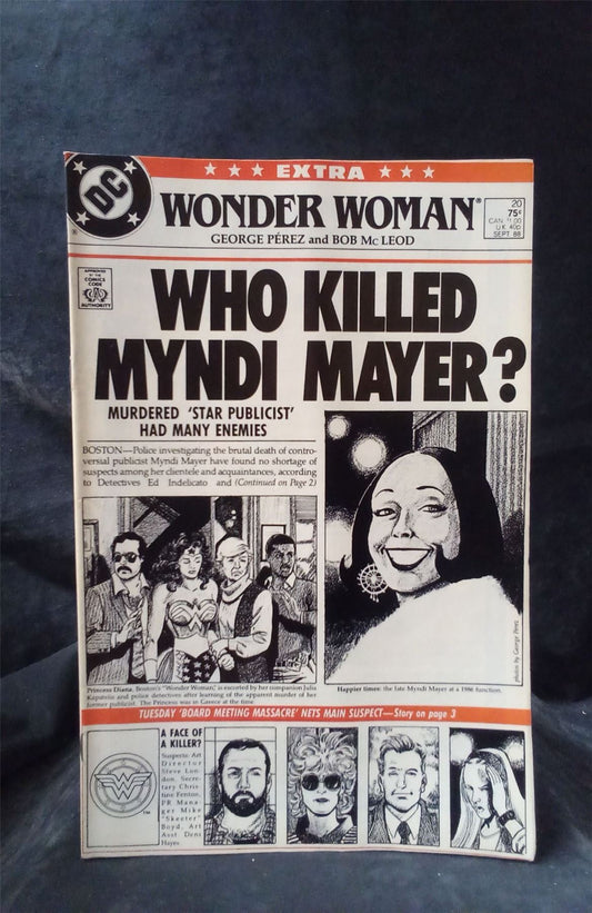 Wonder Woman #20 1988 DC Comics Comic Book