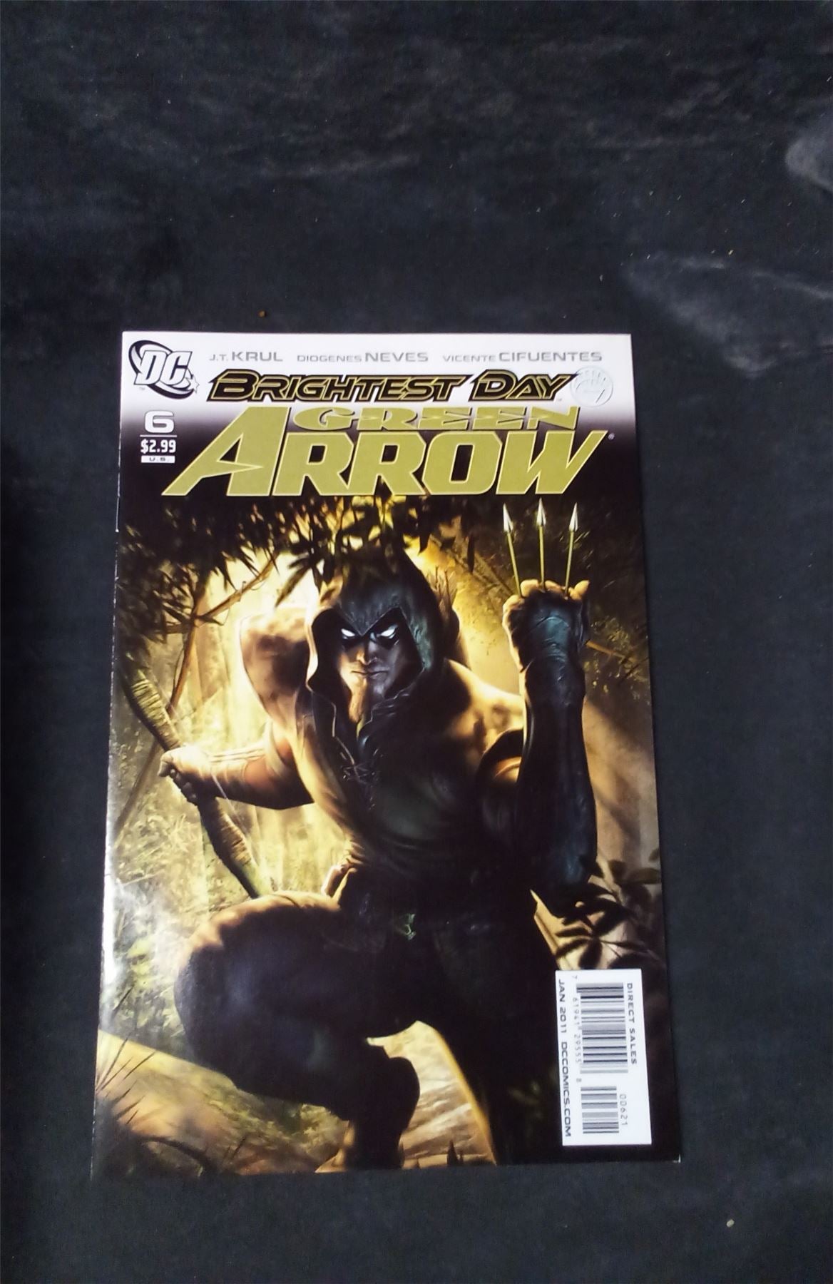 Green Arrow #6 Alex Garner Cover 2011 dc-comics Comic Book