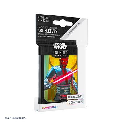 Star Wars Unlimited TCG Twilight of the Republic Art Sleeves Darth Maul By Fantasy Flight Games