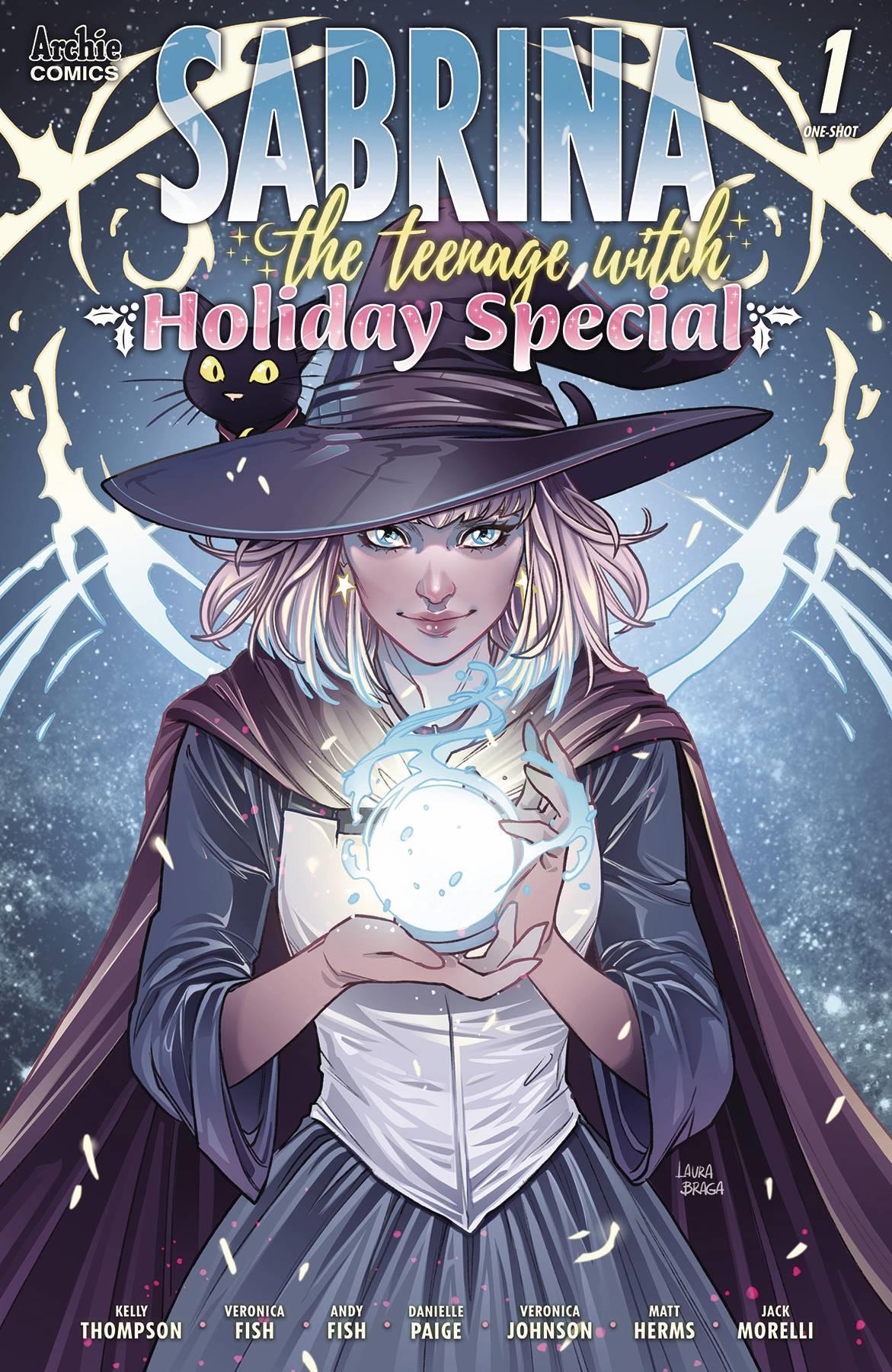 Sabrina Teenage Witch Holiday Special Cvr B Braga Archie Comic Publications Comic Book