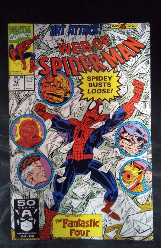 Web of Spider-Man #76 1991 Marvel Comic Book