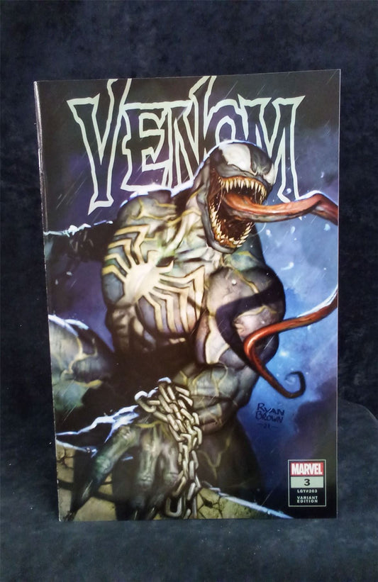 Venom #3 2022 Ryan Brown Trade Variant Marvel Comics Comic Book