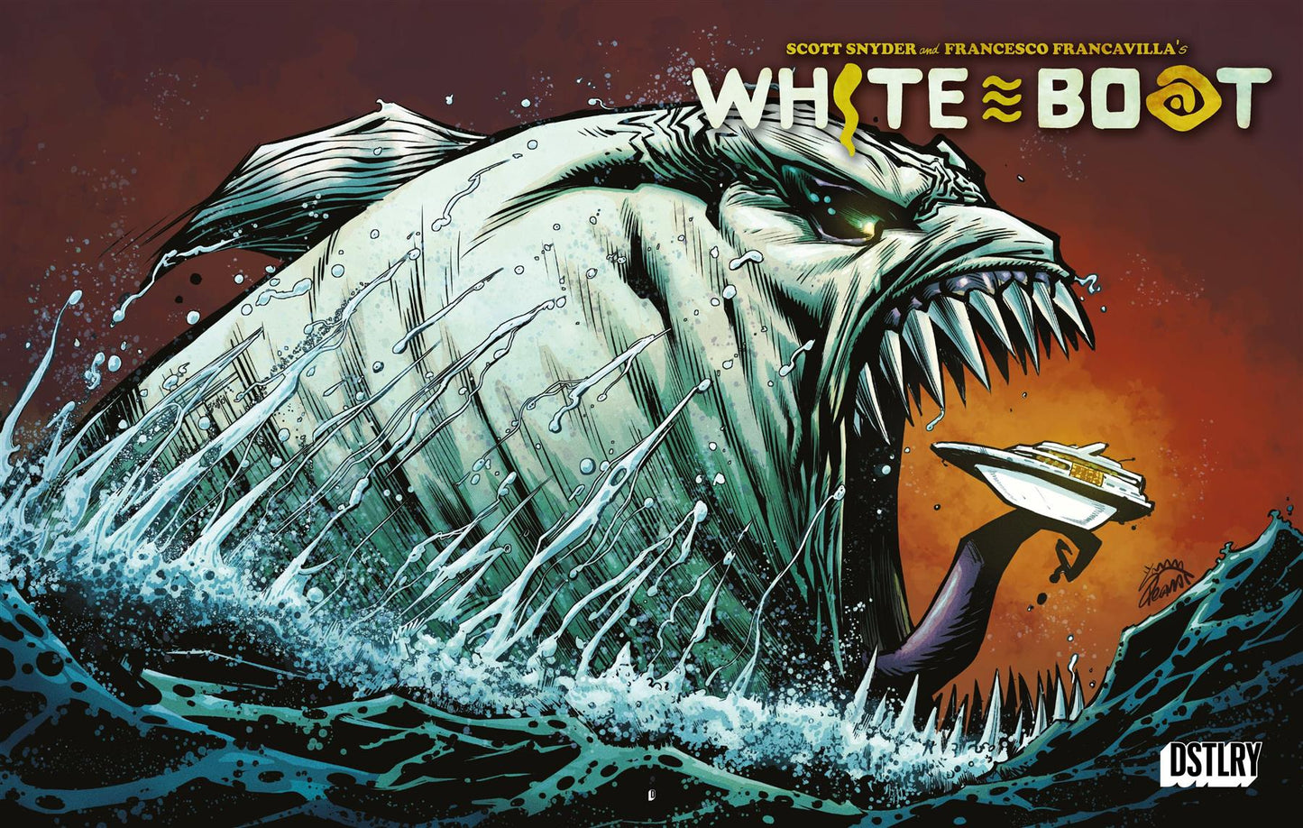 White Boat #1 (of 3) Cvr F Ryan Stegman Var (mr) Previously Foc'd On 3/31/2024 DSTLRY Comic Book