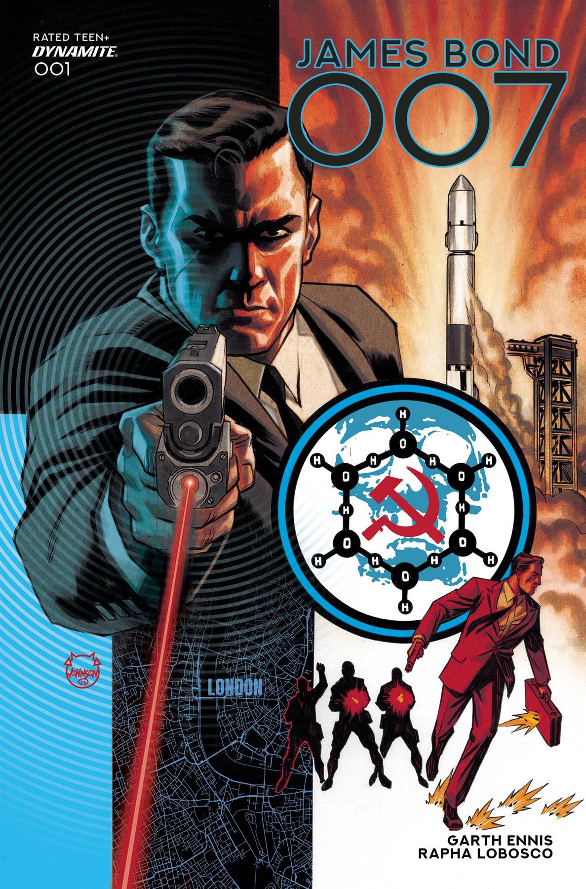 James Bond 007 (2024) #1 Cvr A Johnson Dynamite Comic Book