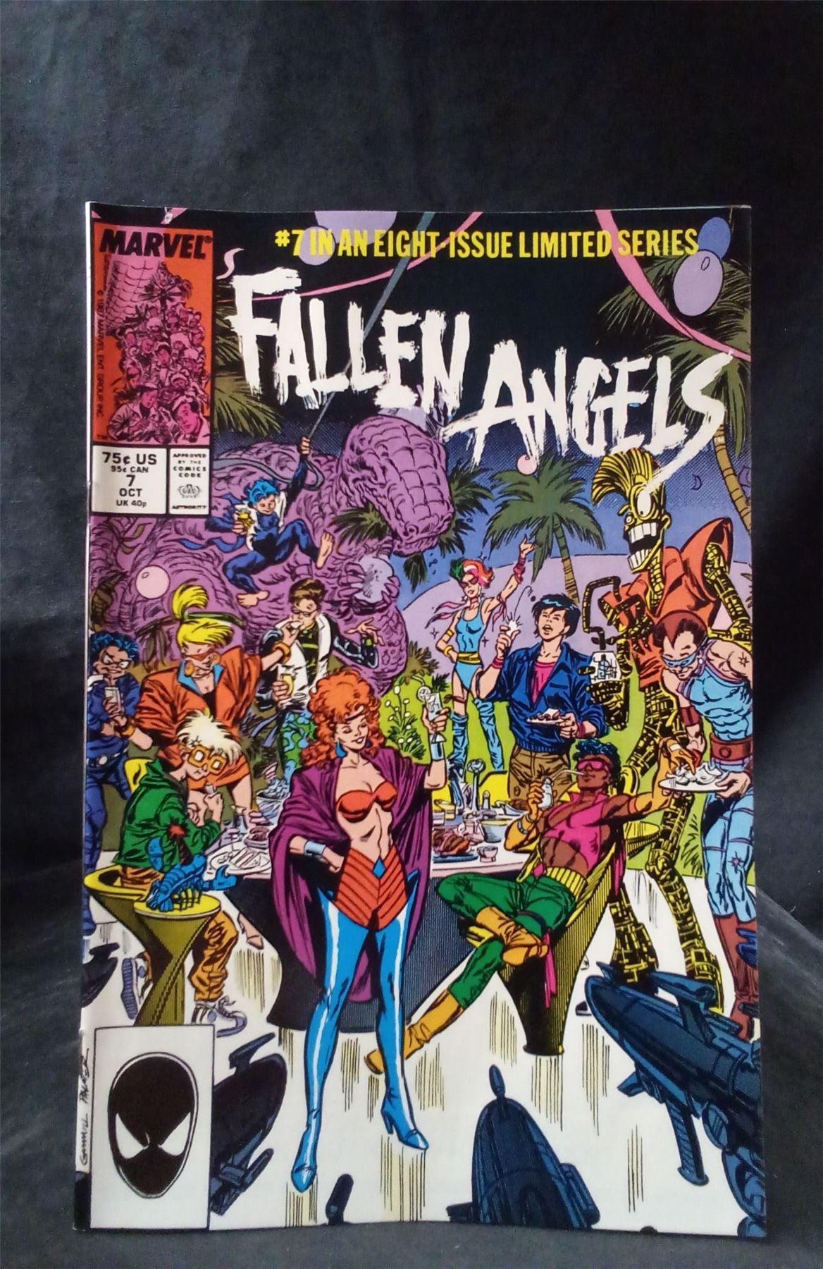 Fallen Angels #7 1987 Marvel Comics Comic Book