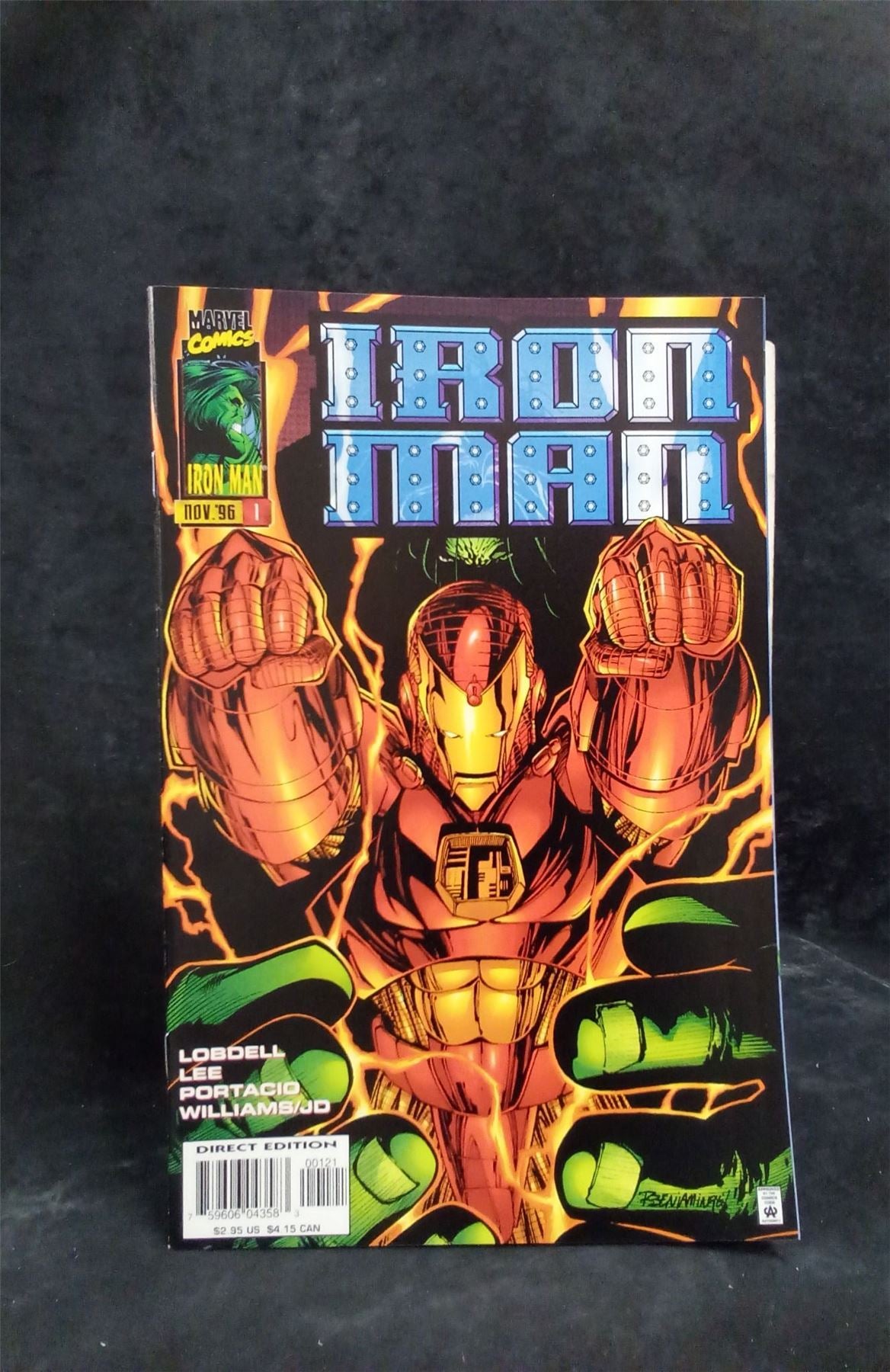 Iron Man #1 Variant Cover 1996 Marvel Comics Comic Book
