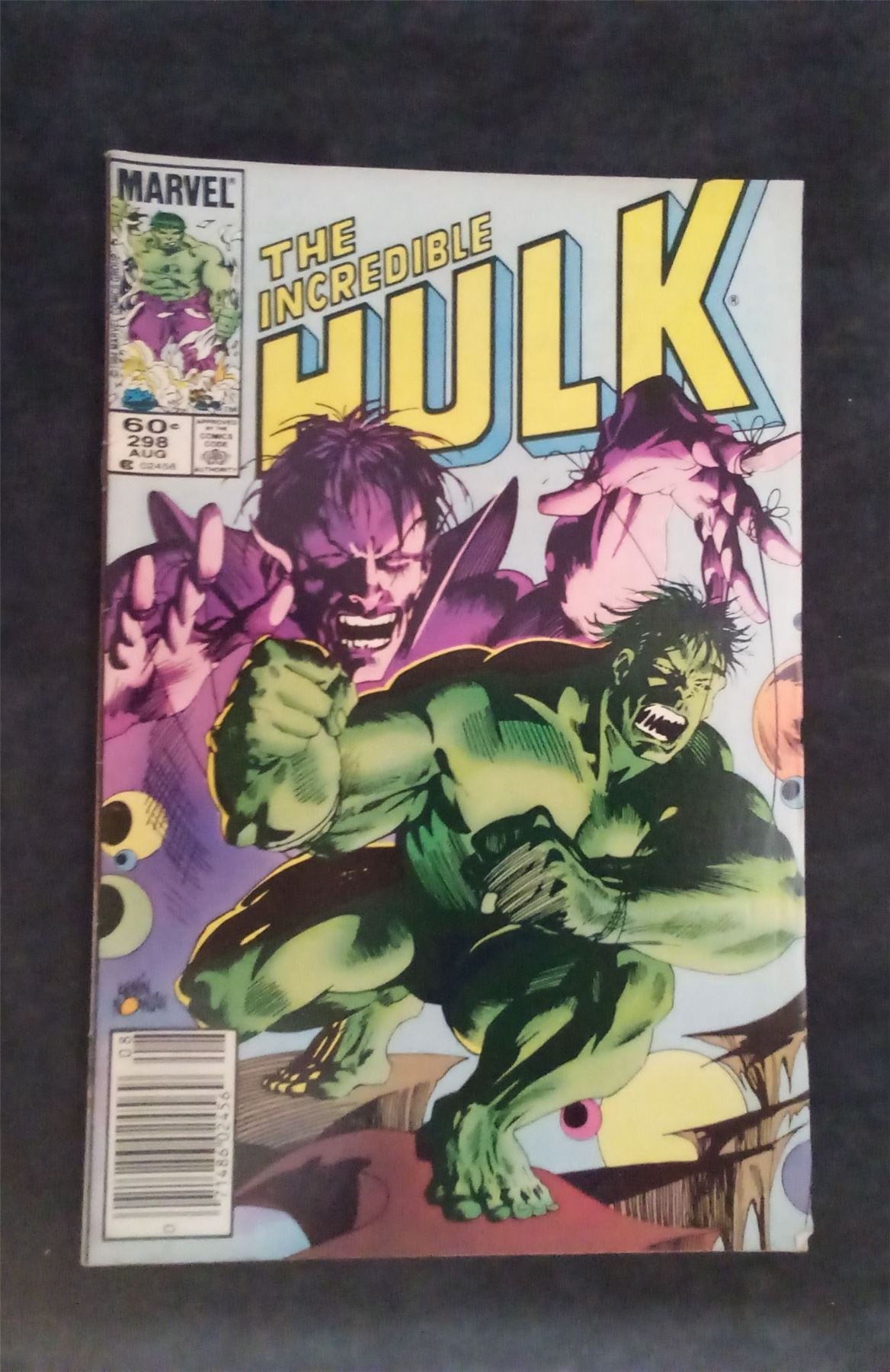 The Incredible Hulk #298 1984 marvel Comic Book