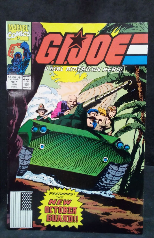 G.I. Joe: A Real American Hero #101 Direct Edition 1990 Marvel Comics Comic Book