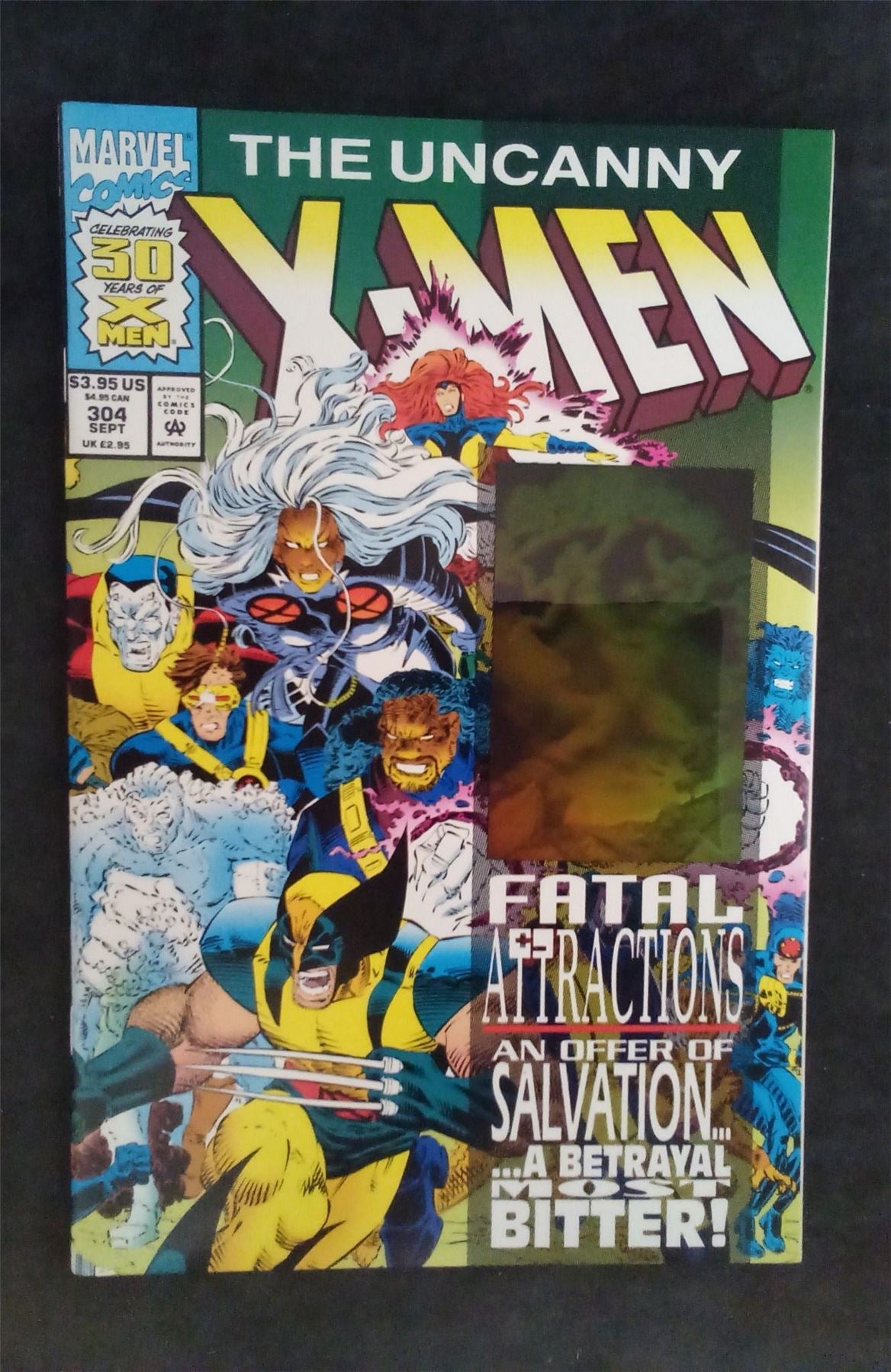 The Uncanny X-Men #304 1993 marvel Comic Book