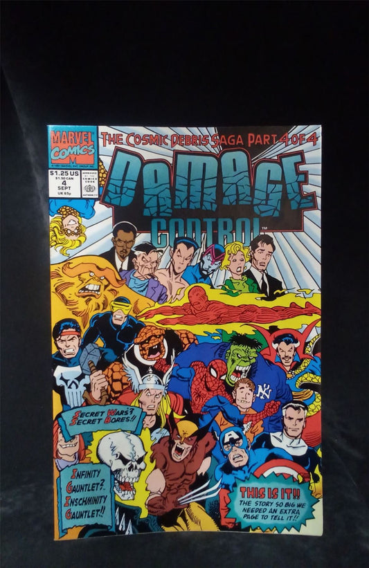 Damage Control #4 1991 Series 3 Marvel Comics Comic Book