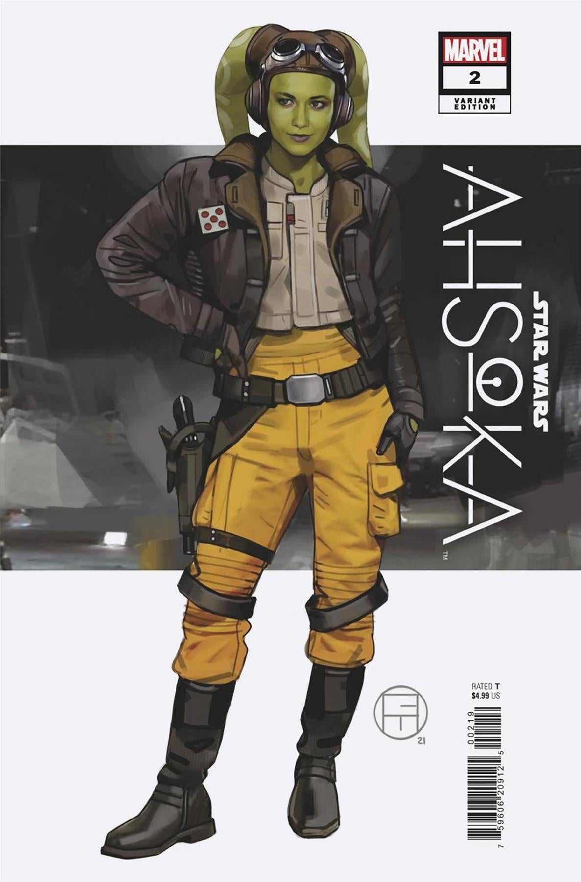 Star Wars Ahsoka #2 10 Copy Incv Concept Art Var 10 Copy Incv Concept Art Var Marvel Prh Comic Book 2024