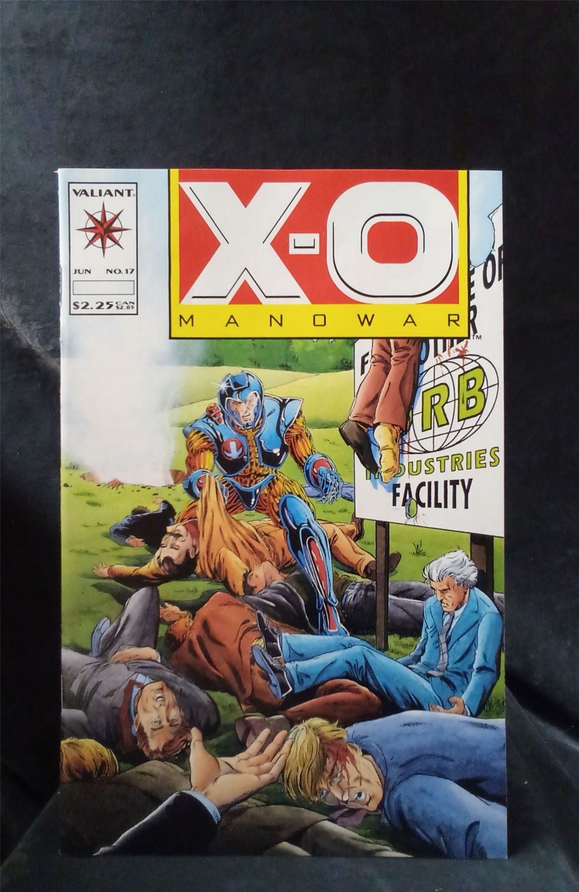 X-O Manowar #17 1993 valiant Comic Book