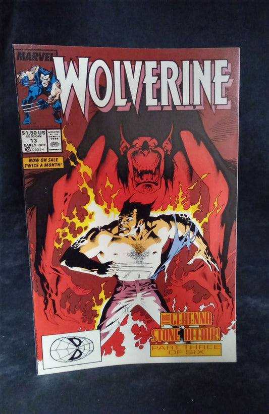 Wolverine #13 1989 Marvel Comics Comic Book