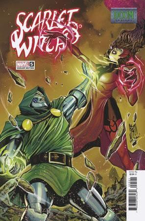 Scarlet Witch #5 Stefano Caselli Doom Var Stefano Caselli Doom Var Marvel Prh Comic Book 2024