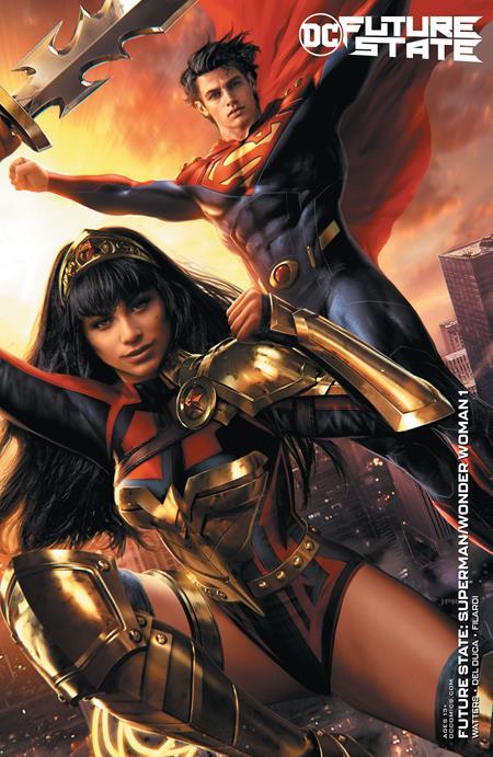 Future State Superman Wonder Woman #1 (of 2) Cvr B Jeremy Roberts Card Stock Var DC Comics Comic Book