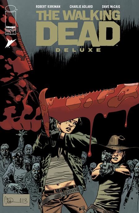 Walking Dead Deluxe #112 Cvr B Charlie Adlard & Dave Mccaig Var (mr) Image Comics Comic Book