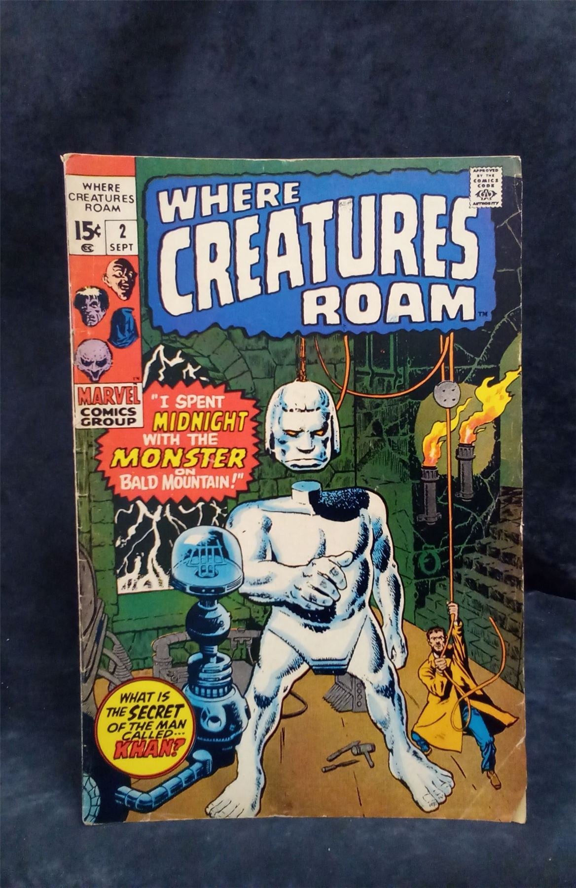 Where Creatures Roam #2 1970 Marvel Comics Comic Book
