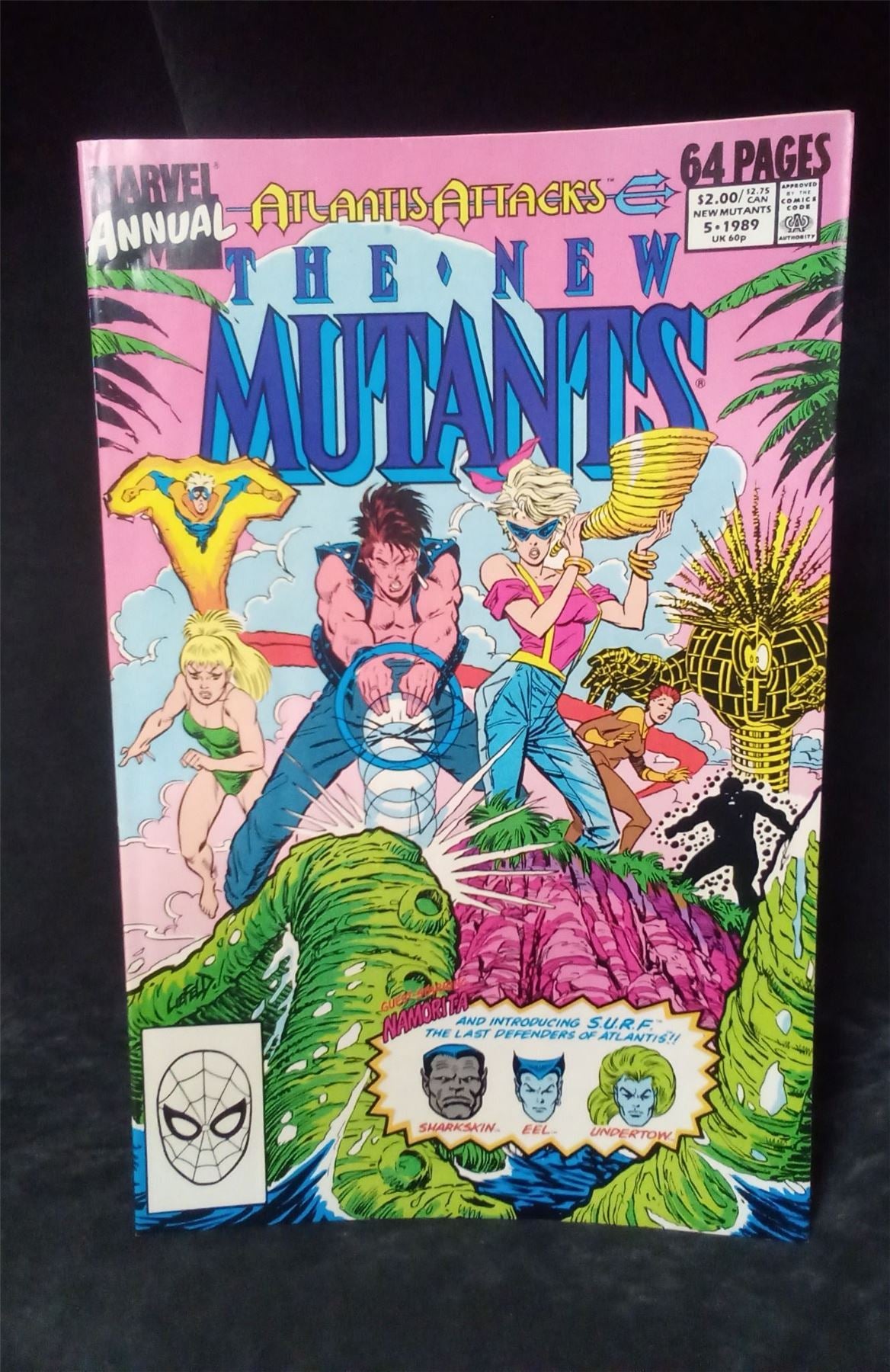 The New Mutants Annual #5 1989 Marvel Comic Book