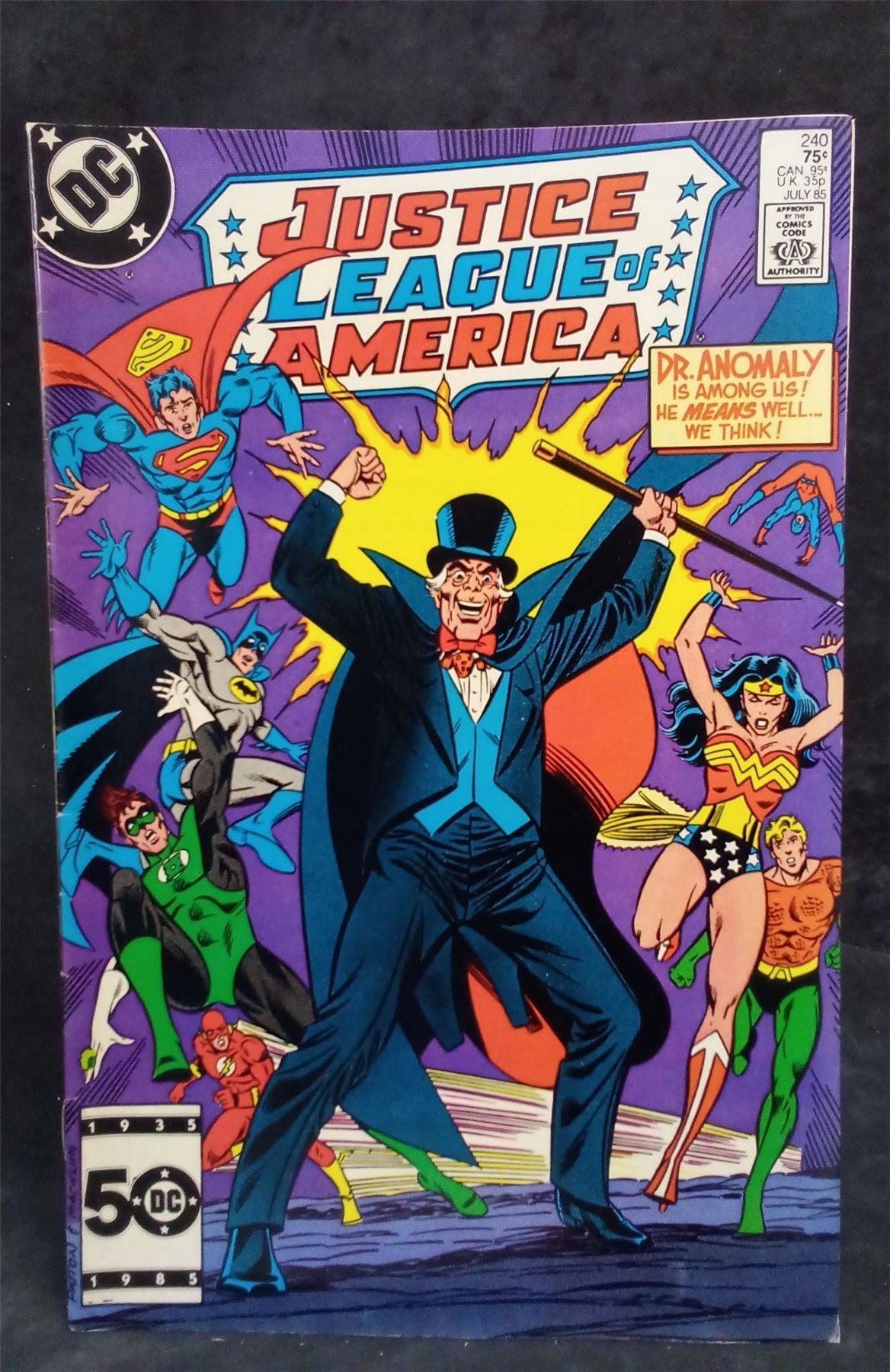 Justice League of America #240 1985 DC Comics Comic Book