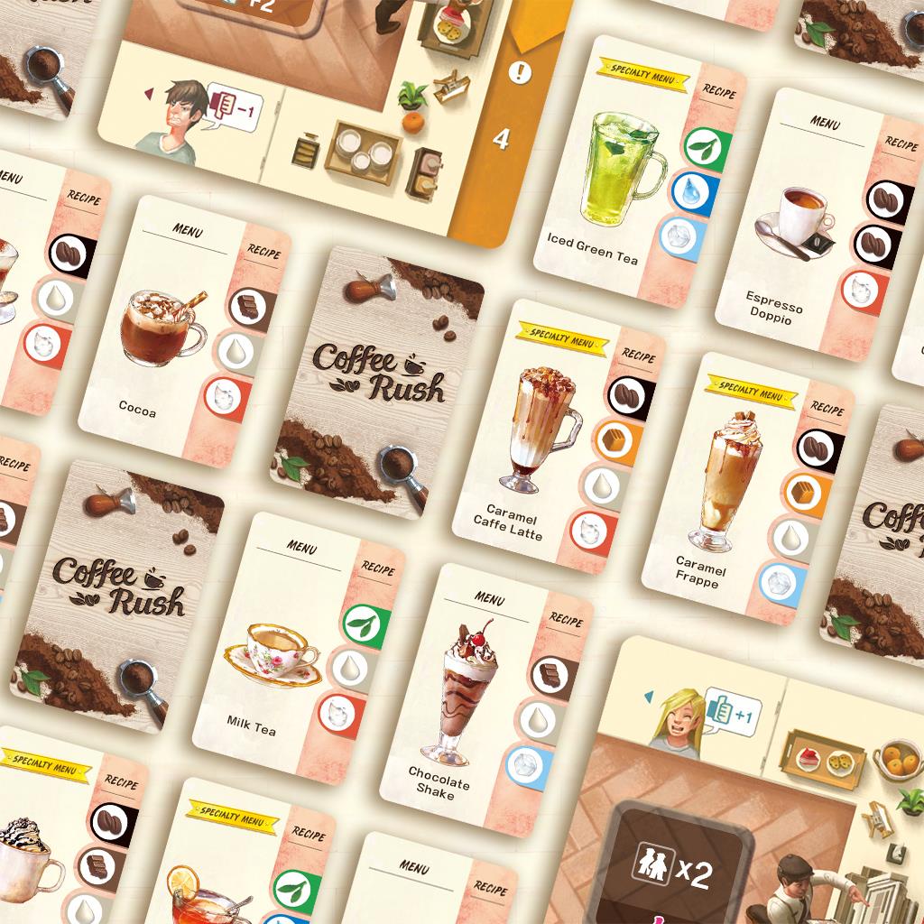 Coffee Rush: The Base Game By Korea Board Games