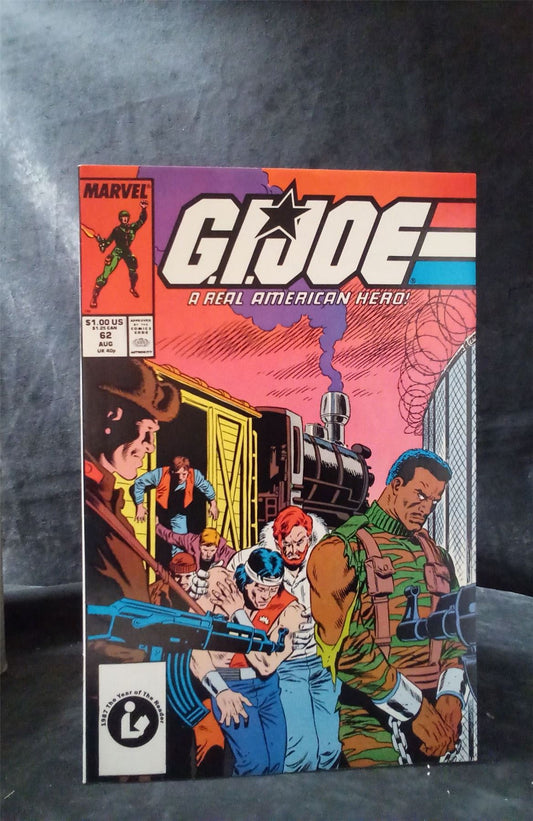 G.I. Joe: A Real American Hero #62 1987 Marvel Comics Comic Book