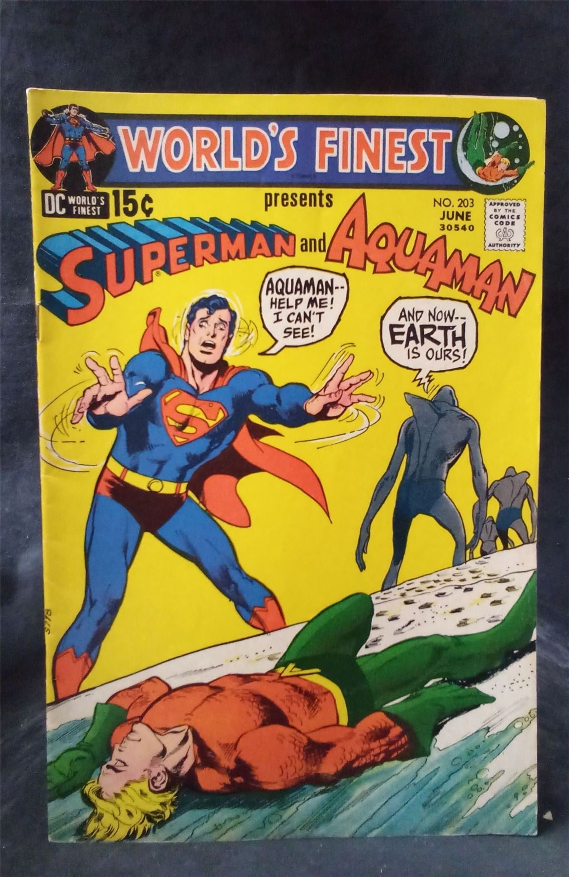 World's Finest Comics #203 1971 DC Comics Comic Book