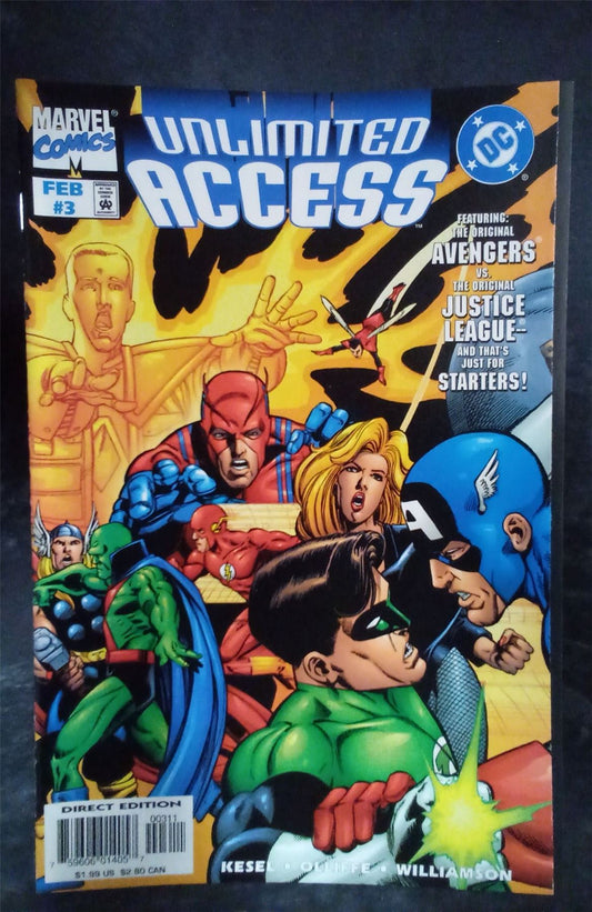 Unlimited Access #3 1998 Marvel Comics Comic Book