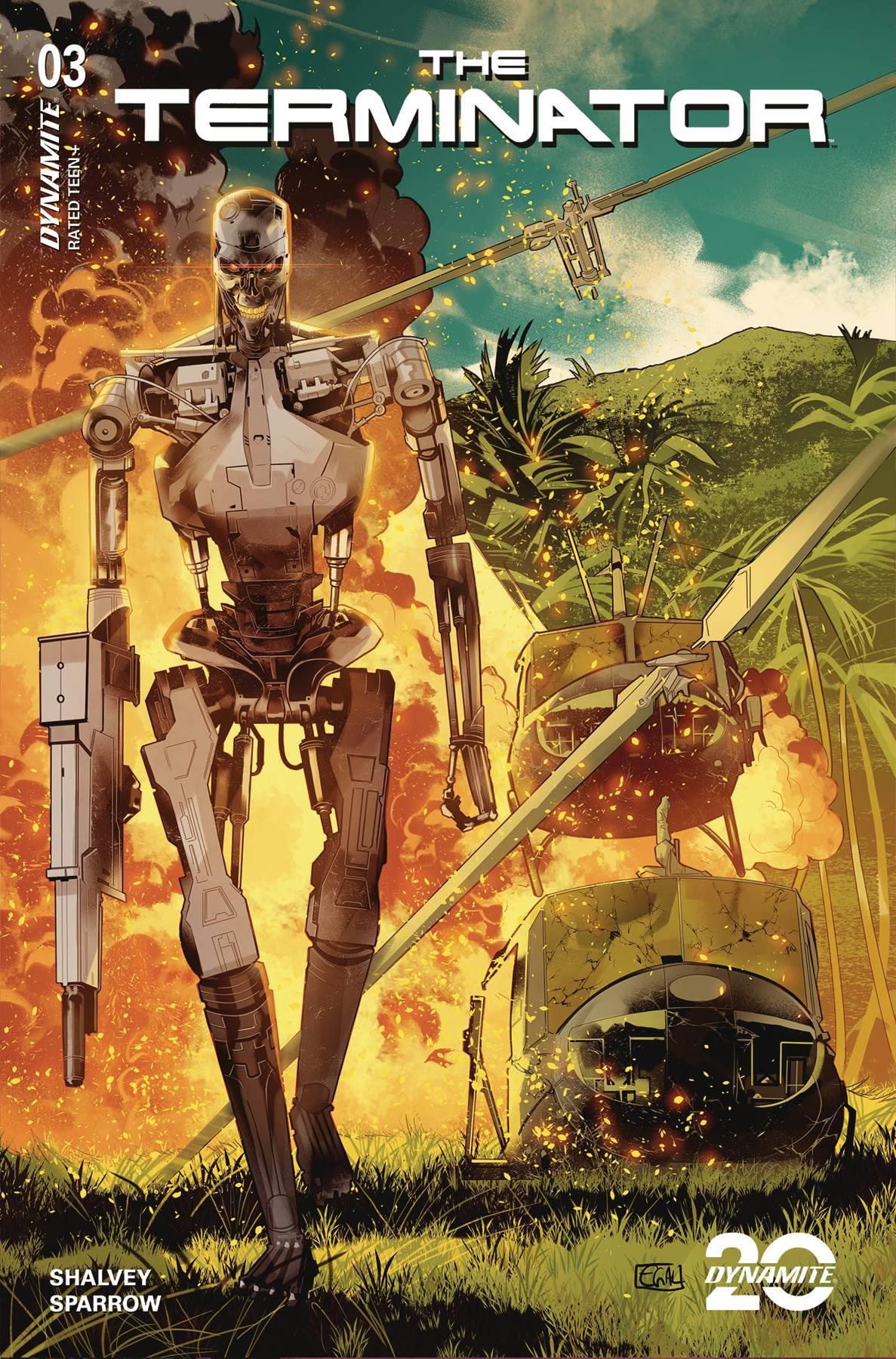 Terminator #3 Cvr I 10 Copy Incv Galmon Foil Cvr I 10 Copy Incv Galmon Foil Dynamite Comic Book 2024