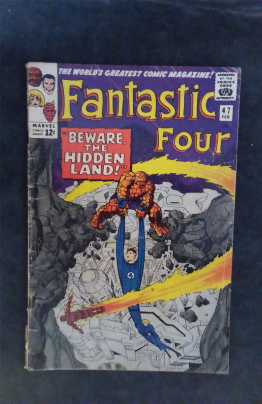 Fantastic Four #47 1966 marvel Comic Book