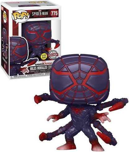 Funko POP! Gamerverse Spider-Man Miles Morales #775 - Miles Morales [Programmable Matter Suit GITD] Exclusive