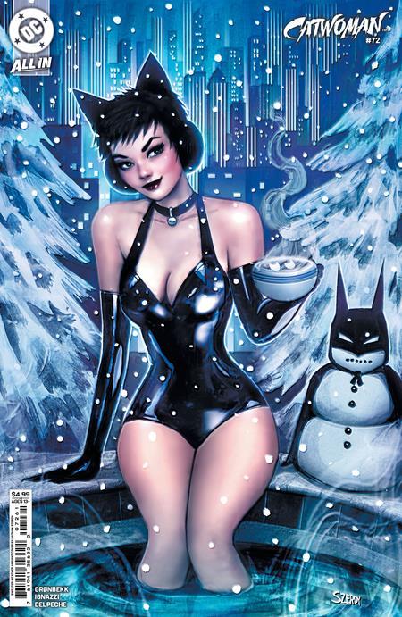 Catwoman #72 Cvr D Nathan Szerdy Sweater Weather Card Stock Var DC Comics Comic Book