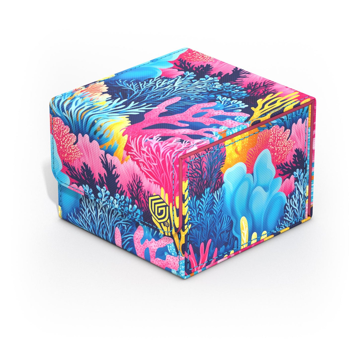 Deck Case Sidewinder 133+ Standard Coral Places Coral Garden (2025 Exclusive) By Ultimate Guard